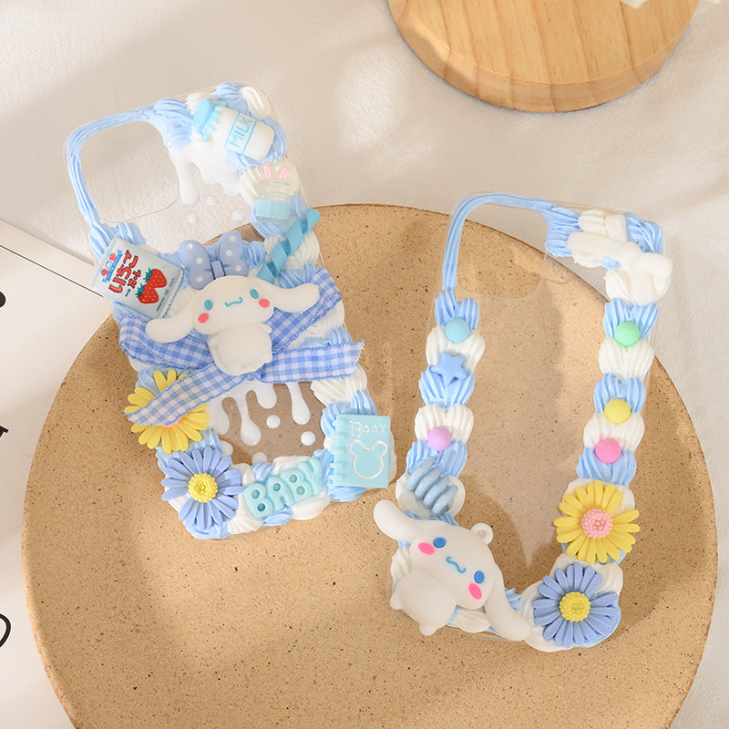Sanrio Decoden Cream Phone Case iPhone Samsung Google Case