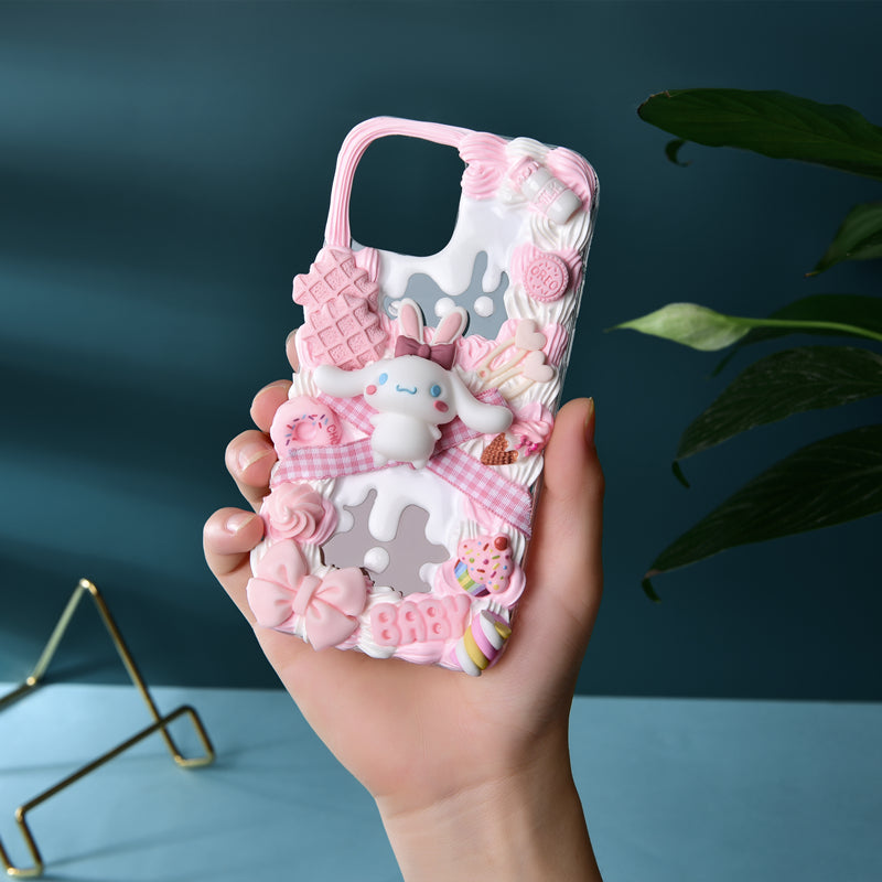 Sanrio Decoden Cream Phone Case iPhone Samsung Google Case