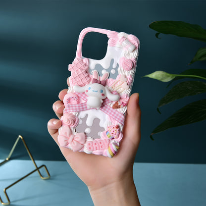 Sanrio Decoden Cream Phone Case iPhone Samsung Google Case